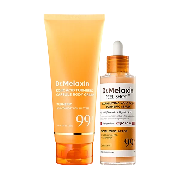 3-Step Kojic Acid Turmeric Brightening Routine